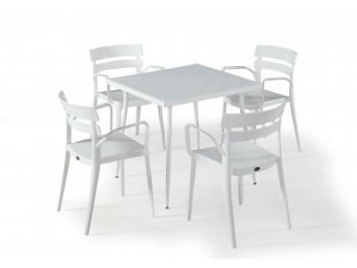 Градински комплект BERMUDA set 4 (бяло)